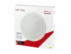 Zápustné svietidlo LED Line MOLLY, 24W, 4000°K, LED