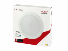 Zápustné svietidlo LED Line MOLLY, 18W, 4000°K, LED