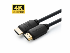 Kábel MICRO_CONNEC HDMI M, HDMI M, 3m, čierny