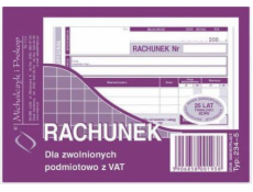 Hlavičkový papier, bankovka A6 1+1 80k (DR0102)