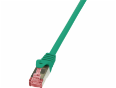 LogiLink Patchcord CAT6, S/FTP, PIMF, 0,25 m, zelený (CQ2015S)