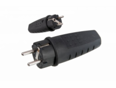 Pawbol Gumová zástrčka w/u 16A 250V IP44 LUX (D.3158L) Pawbol Gumová zástrčka w/u 16A 250V IP44 LUX (D.3158L)