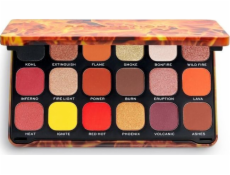 Paletka očných tieňov Makeup Revolution Forever Flawless Fire