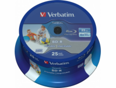 Verbatim BD-R 25 GB 6x 25 kusov (43811)