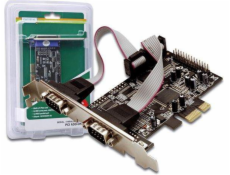 Digitus PCIe x1 radič – 2x RS-232 DB9 + LPT DB25 (DS-30040-2)