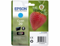 Atrament Epson C13T29824022, T29 (azúrový)