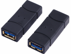 LogiLink USB adaptér USB – USB čierny (AU0026)