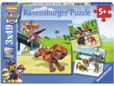 Puzzle Ravensburger 3v1. Tlapková patrola (RAP 092390)