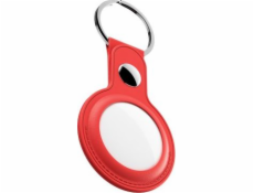 KeyBudz KeyBudz AirTag Keyring - ochranné kožené puzdro pre AirTag 2-balenie (červené)