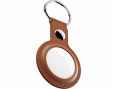 KeyBudz KeyBudz AirTag Keyring - ochranné kožené púzdro pre AirTag 2-balenie (Tan)