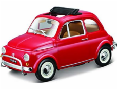 Bburago Model auta Bburago 18-22099 FIAT 500L (1968), červená
