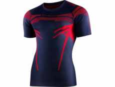 Brubeck SS13700 DRY pánske tričko s krátkym rukávom tmavo modrá / červená L