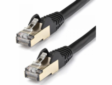StarTech STARTECH.COM 7m CAT6a-Ethernet-Kábel - Schwarz - RJ45-Ethernet-Kábel - Snagless - STP-Kábel - Kupfer - 10-Gbit Netzwerkkabel