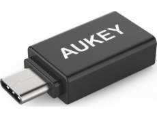 Aukey CB-A1 USB-C – USB adaptér čierny (CB-A1)