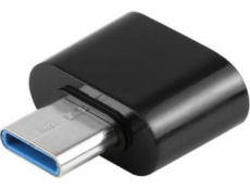 USB adaptér USB-C - USB čierny (26857)