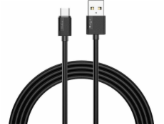 T-Phox USB-A - USB-C USB kábel 2 m Čierny