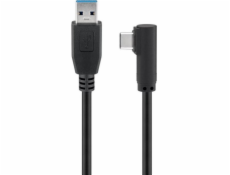 USB MicroConnect USB-A – USB-C kábel 3 m čierny (USB3.1CA3A)