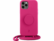 Just Elegance JE PopGrip Case iPhone 11 Pre 5,8" ružový/kvet orchidea 30051 (Just Elegance)