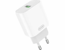 Nabíjačka Denmen Sieťová nabíjačka Denmen DC07 + kábel USB typu C, biela