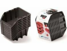 Podnosy Prosperplast 10 BINEER DLHÉ 6KS ČIERNE 249x158x213mm KBILS25-S411