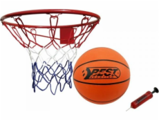 Najlepší športový basketbalový kôš 45 cm s loptou a pumpou