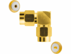 Spacetronik Uhlový GSM anténny adaptér, zástrčka SMA / zástrčka RP-SMA, 90 stupňov. Spacetronic
