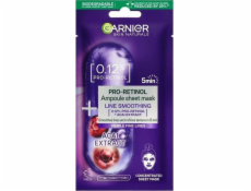 Garnier GARNIER_Pro-Retinol Ampoule Sheet Mask vyhladzujúci ampulky v látkovej maske s pro-retinolom 19g