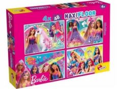 Lisciani LISCIANI BARBIE PUZZLE MAXIFLOOR 4 X 48