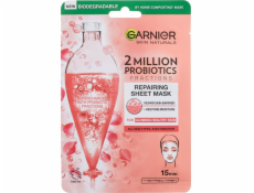 Garnier Skin Naturals 2 Probiotics Million Repairing Sheet Mask Pleťová maska 1 ks.
