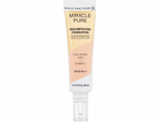 MAX FACTOR Miracle Pure Skin Long-Tring Base Make-up Base SPF30, 30 ml, 33 Crystal Beige