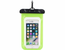 Tele.com Partner Waterproof Universal Case s plastovým uzáverom - zelený