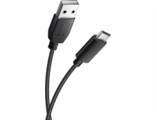 Partner Tele.com USB-A - microUSB USB kábel 1,2 m Čierny