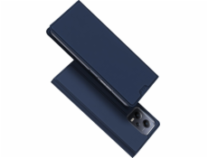Puzdro Dux Ducis Dux Ducis Skin Pro pre Xiaomi Redmi Note 12 5G / Poco X5 5G Flip Cover Card Wallet Stand Blue