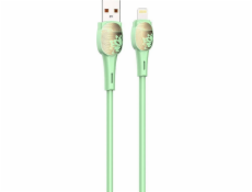 LDNIO USB-A – Lightning kábel zelený (LS832 Lightning)