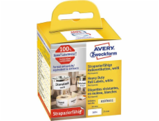 Avery Zweckform ZF HEAVY DUTY ETIKETY NA ROLÍ 25X54 MM 160 ETIKETY, BIELE