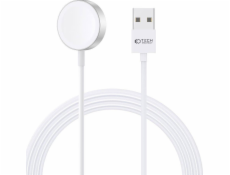 Nabíjačka Tech-Protect Charger Charger pre Apple Watch Magnetické nabíjanie Tech-protect Ultraboost 120 cm biela