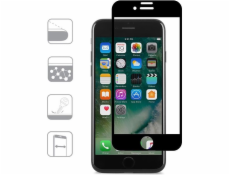 Moshi Moshi Ionglass – ochranné sklo na displej pre iPhone 8/7/6s/6 (čierne)