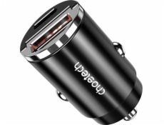 Choetech nabíjačka Choetech TC0006 nabíjačka do auta 1x USB-A, 1x USB-C 30W PD 3.0 (čierna)