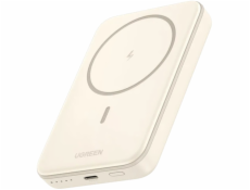 UGREEN 5000mAh Mini Powerbank Wireless 15W with MagSafe white