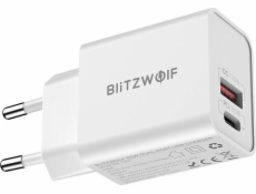 Blitzwolf BW-S20 nabíjačka 1x USB-A 1x USB-C 3A (BLZ414WHT)