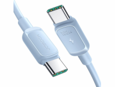 Joyroom USB-C – USB-C kábel USB-C 1,2 m modrý (JYR758)