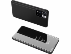 Hurtel Clear View Case Huawei nova 8i čierne flipové púzdro