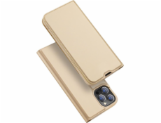 Dux Ducis Dux Ducis Skin Pre púzdro púzdro s chlopňou iPhone 13 Pre zlaté