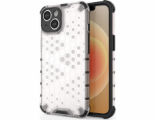 Puzdro Hurtel Honeycomb iPhone 14 obrnený hybridný kryt priehľadný Puzdro Hurtel Honeycomb iPhone 14 obrnený hybridný kryt priehľadný