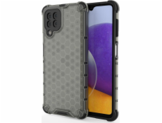 Hurtel Honeycomb Armored Case s gélovým rámom pre Samsung Galaxy A22 4G Black