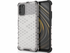 Hurtel Honeycomb case obrnený kryt s gélovým rámčekom Xiaomi Poco M3 / Xiaomi Redmi 9T transparentný