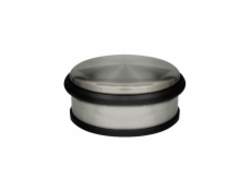 Podpěra dveří Barcz, barva nikl, 9,5 x 4,5 cm