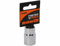 Hlava skrutky Faster Tools 1/2&quot; 18 mm 1035