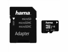 HAMA 124138 microSDHC 16 GB Class 10 UH