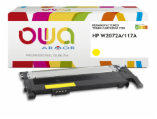 OWA Armor toner kompatibilní s HP W2072A, 117A, 700st, žlutá/yellow